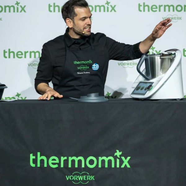 Πάνος Συρίγος με το Thermomix