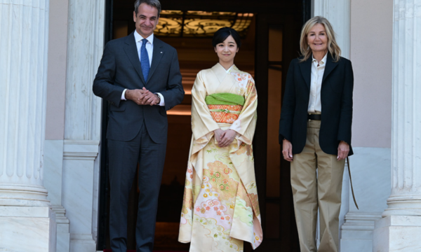Συνάντηση Κ. Μητσοτάκη με την πριγκίπισσα Κάκο της Ιαπωνίας