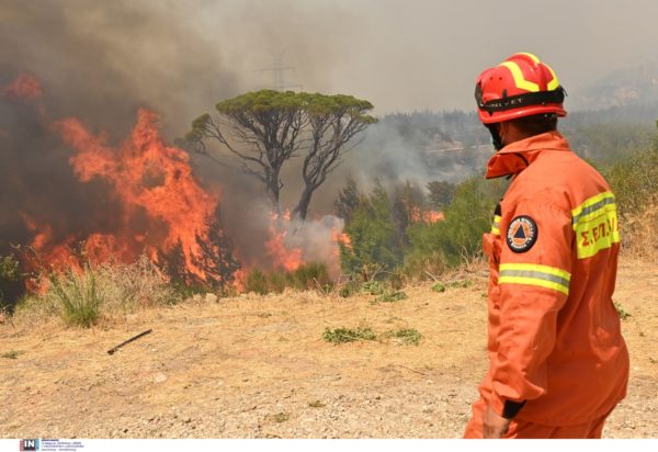 Πολύ υψηλός κίνδυνος πυρκαγιάς (κατηγορία κινδύνου 4) για το Σάββατο 24 Αυγούστου 2024