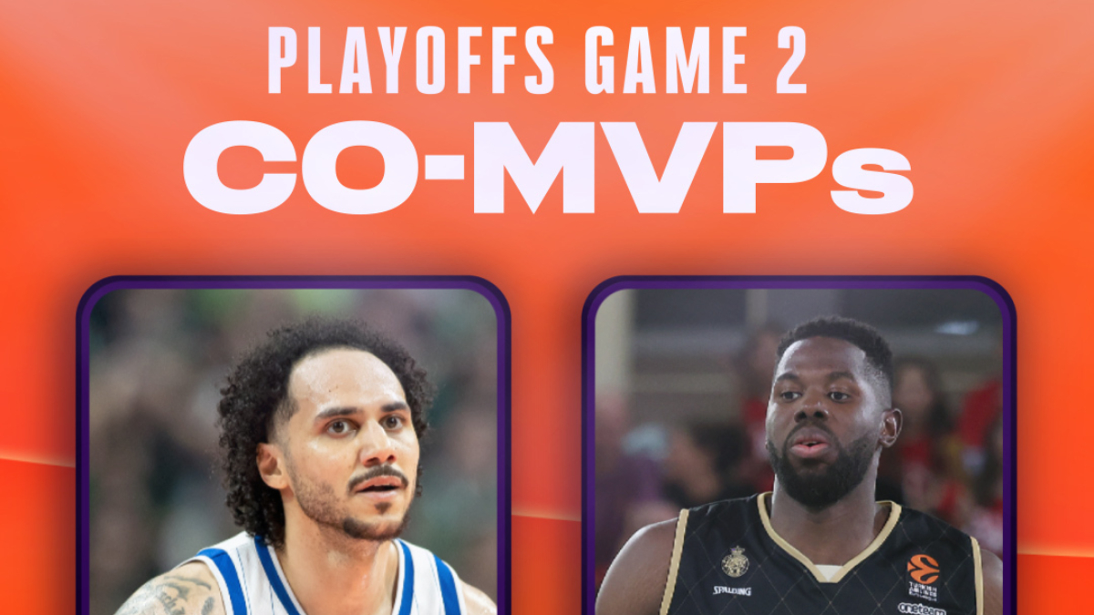 Λάρκιν και Τζαϊτέ “μοιράστηκαν” το MVP των Game 2 της Euroleague