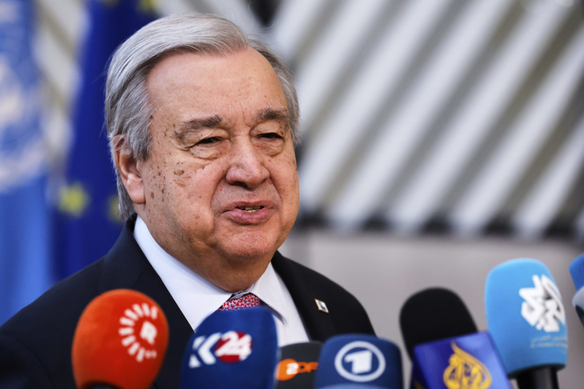 Α. Γκουτέρες για την εκλογή του νέου Πάπα: Ο κόσμος μας έχει ανάγκη από ισχυρές φωνές υπέρ της ειρήνης