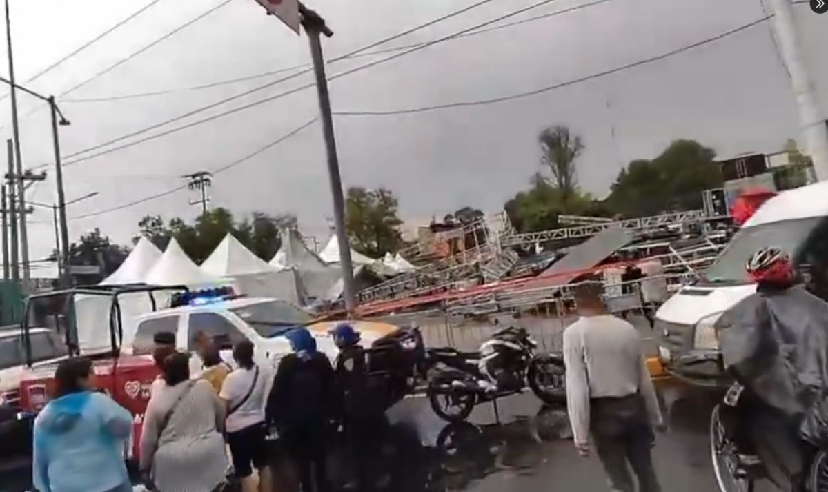 Κατάρρευση σκηνής σε συναυλία στο Μεξικό – Τουλάχιστον 7 τραυματίες