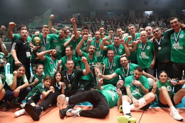 Η ομάδα βόλεϊ του Παναθηναϊκού θα βραβευτεί στο ΟΑΚΑ