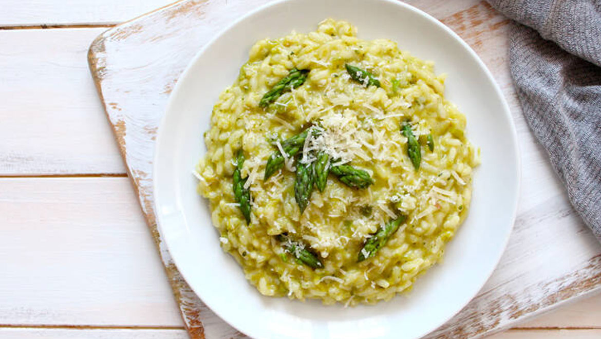 Ριζότο με σπαράγγια