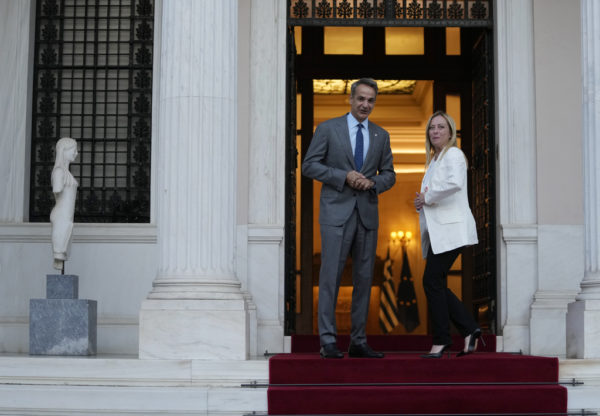 Συνάντηση Κ. Μητσοτάκη – Τζ. Μελόνι στη Ρώμη: Τρένα, μεταναστευτικό και άμυνα στην ατζέντα