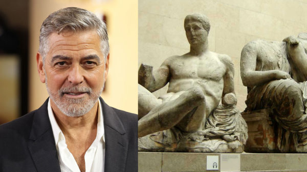 George Clooney: Επιμένει στην επιστροφή των Γλυπτών του Παρθενώνα – «Θα συνεχίσουμε να πιέζουμε μέχρι να γίνει»