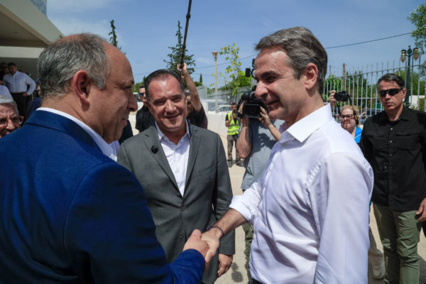 Στα Μέγαρα ο Κυριάκος Μητσοτάκης – Η δήλωσή του από το Κέντρο Υγείας πριν από λίγο