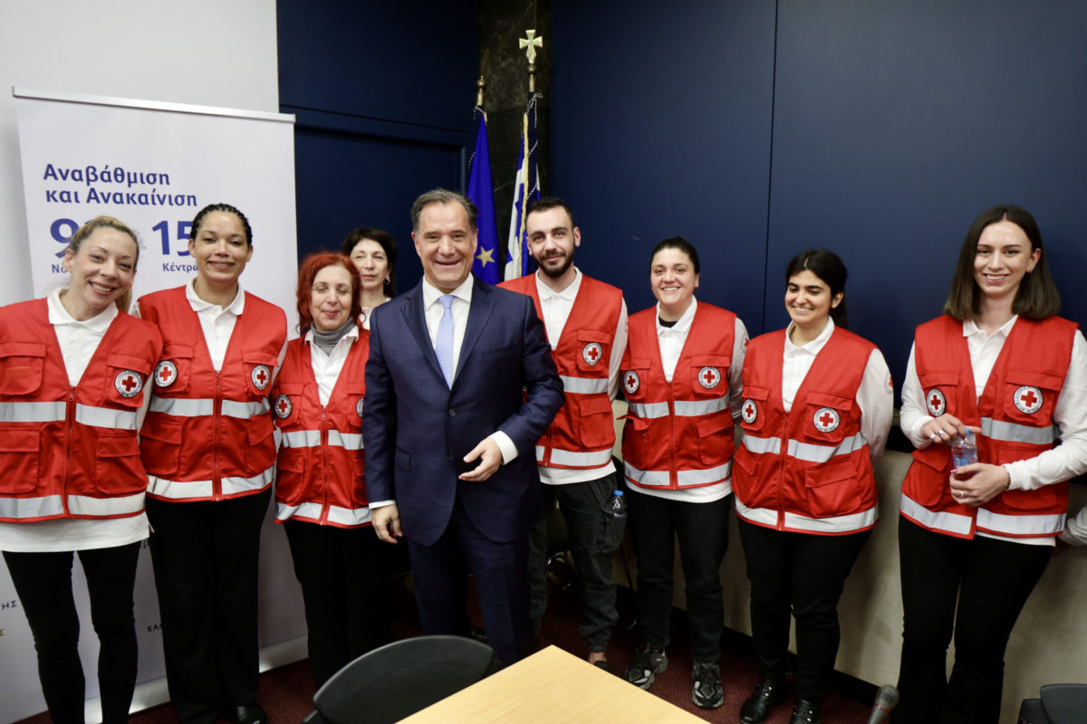 Ά. Γεωργιάδης για την προσφορά των εθελοντών του Ελληνικού Ερυθρού Σταυρού στα Επείγοντα: «Την διαφορά την κάνουν πάντα οι άνθρωποι»