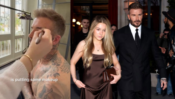 David Beckham: Η κόρη του τον έβαψε και έγινε viral
