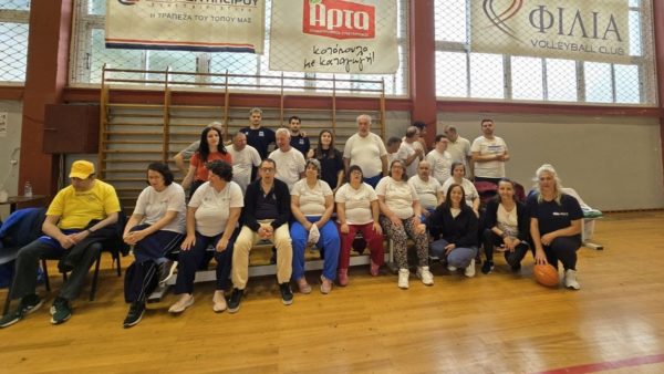 Σπύρος και Άρης Χανδρινός στο 1ο Αθλητικό Φεστιβάλ ΑμεΑ στην Άρτα