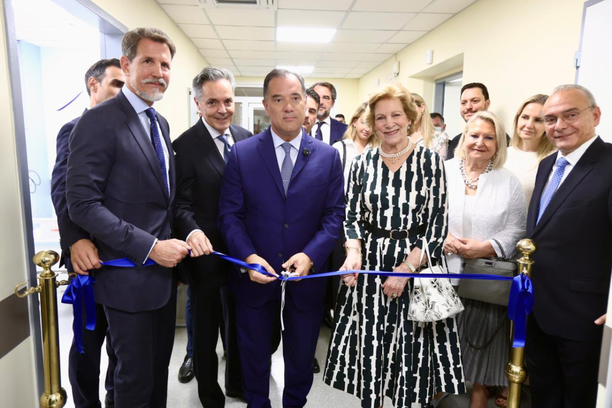 Α. Γεωργιάδης: Εγκαινίασε αίθουσες βραχείας νοσηλείας ογκολογικών ασθενών αιματολογικής κλινικής στον «Ευαγγελισμό»