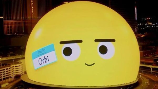 Το τεράστιο emoji που κοσμεί το Λας Βέγκας