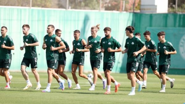 Πρώτη προπόνηση για Παναθηναϊκό, εργομετρικά ο Τουμπά