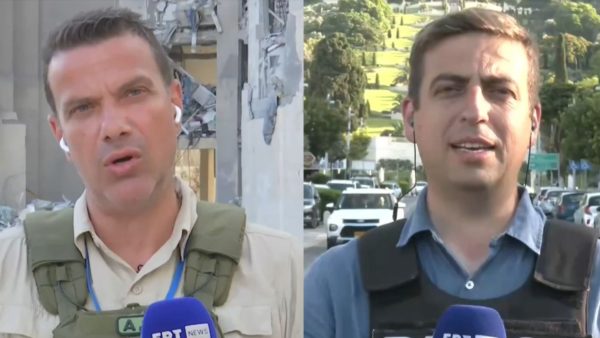 Οι απεσταλμένοι του ΕΡΤΝews στο Ισραήλ κατέγραψαν τα τελευταία χτυπήματα πριν την εκεχειρία