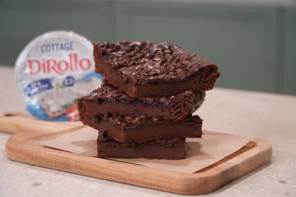Brownies με cottage