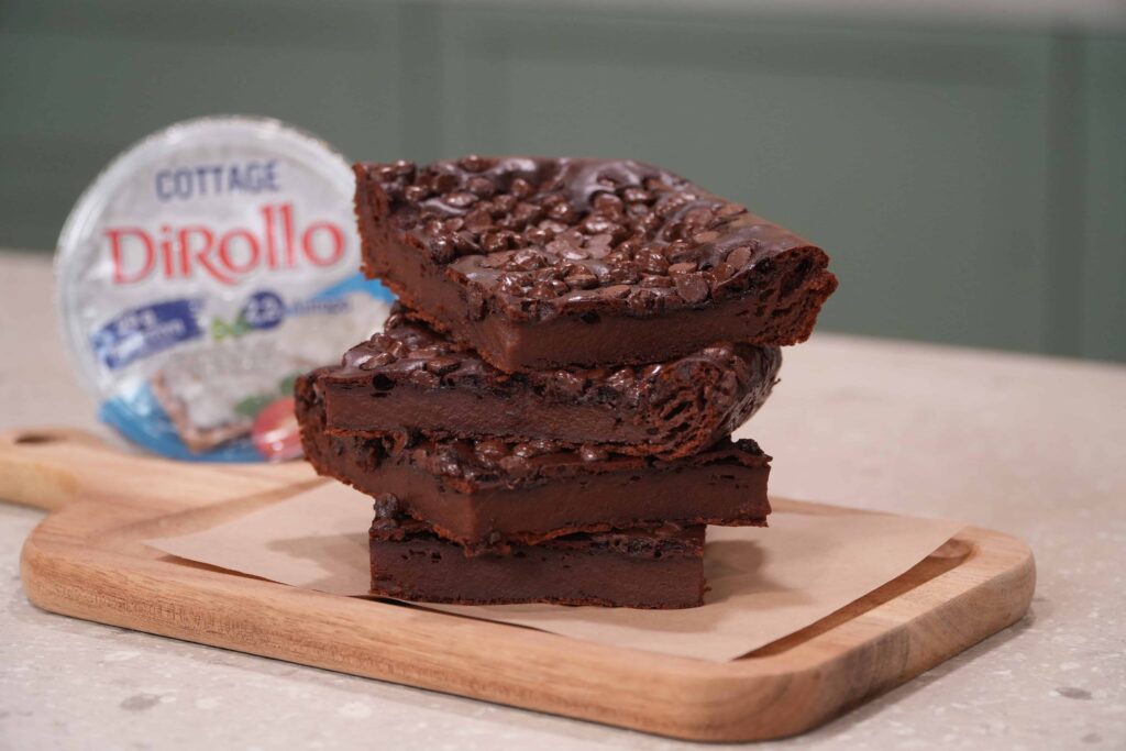 Brownies με cottage