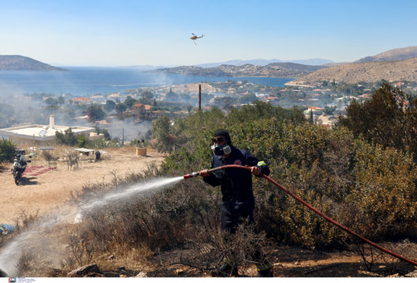 Πολύ υψηλός κίνδυνος πυρκαγιάς τη Δευτέρα σε Αττική, Κύθηρα, Εύβοια, Λακωνία, Κρήτη