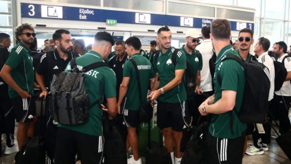 Ο Παναθηναϊκός “πέταξε” για Αυστρία (pics)