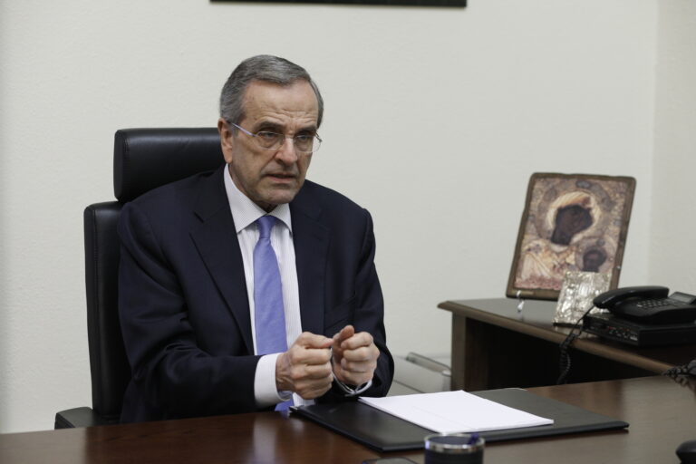 Με τον ηγούμενο της Ιεράς Μονής Αγίας Αικατερίνης Όρους Σινά συναντήθηκε ο Αντ. Σαμαράς