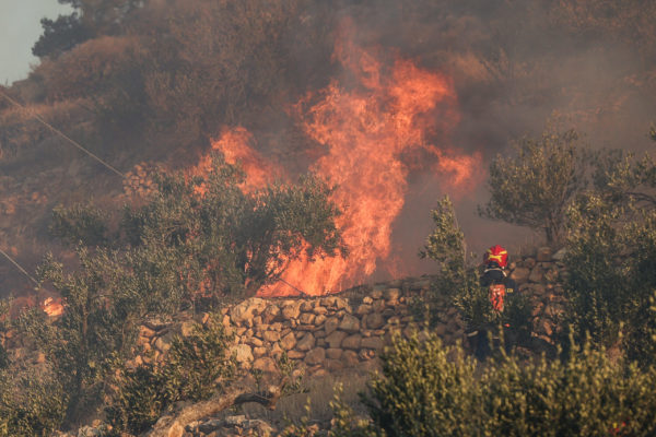 Πολύ υψηλός κίνδυνος πυρκαγιάς (κατηγορία κινδύνου 4) για αύριο Παρασκευή 04 Ιουλίου 2025