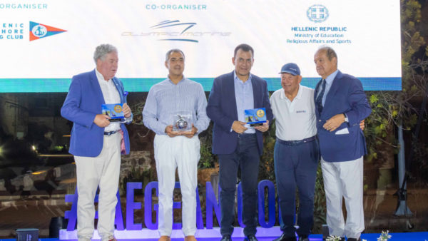 Βρούτσης: «Το AEGEAN 600 είναι μία διοργάνωση που προβάλλει τον ναυταθλητισμό και τις ομορφιές της πατρίδας μας»