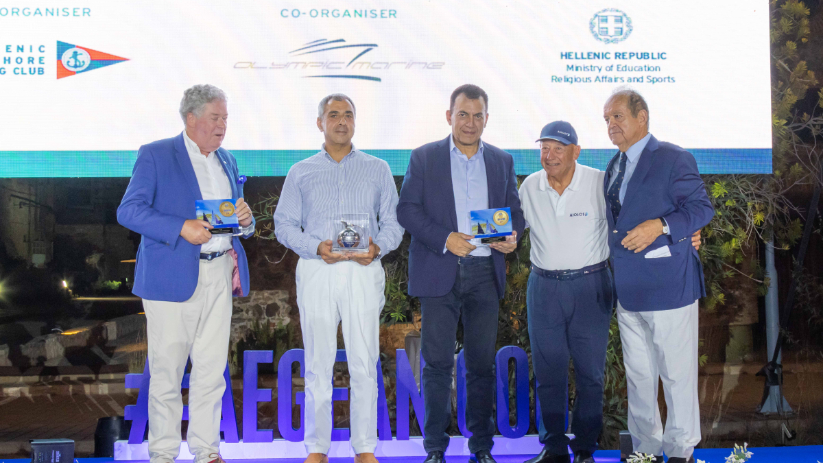 Βρούτσης: «Το AEGEAN 600 είναι μία διοργάνωση που προβάλλει τον ναυταθλητισμό και τις ομορφιές της πατρίδας μας»