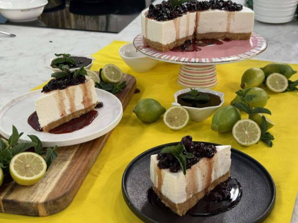 Cheesecake με βύσσινο