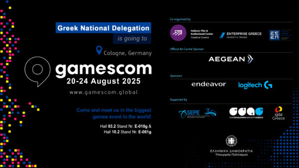 Η Ελληνική Εθνική Αποστολή στη Gamescom 2025
