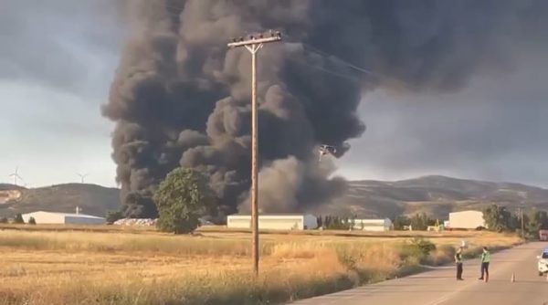 Φωτιά τώρα – Αλεξανδρούπολη: Συνεχίζει να καίει η πυρκαγιά στην εταιρεία ανακύκλωσης – Τοξικό νέφος στην Αμφιτρίτη, έντονη ανησυχία για τα επίπεδα ρύπανσης