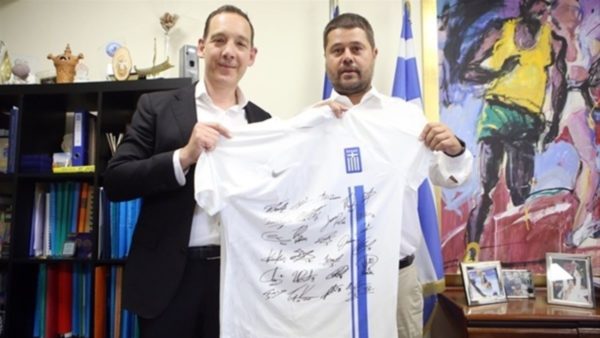 Συνάντηση Γκαγκάτση με Μαυρωτά και υπουργό Αθλητισμού της πολιτείας της Βικτώρια