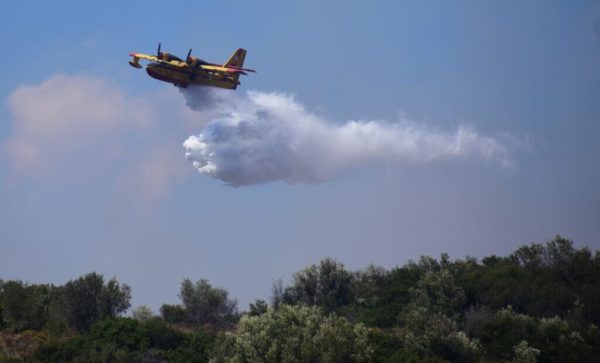 Φωτιά τώρα στον Αγ. Γεώργιο Αρχαίας Ολυμπίας – Ισχυρές επίγειες και εναέριες δυνάμεις