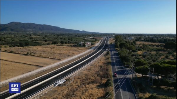 Παραδίδεται ο αυτοκινητόδρομος Πάτρα-Πύργος – Τέλος στον φόρο αίματος στην άσφαλτο