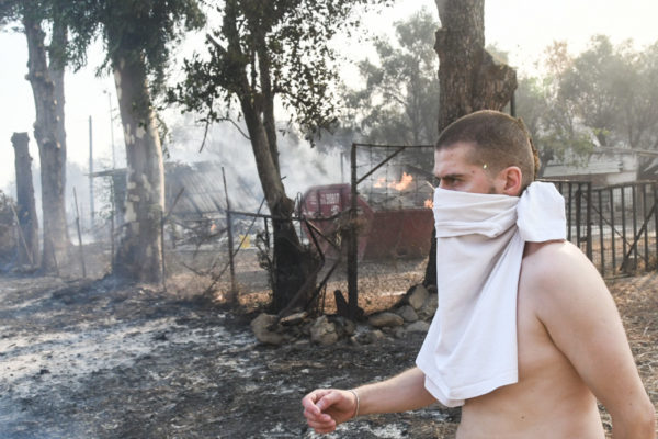 Φωτιά τώρα: Οδηγίες προστασίας από την εισπνοή καπνού από το Δήμο Πατρέων