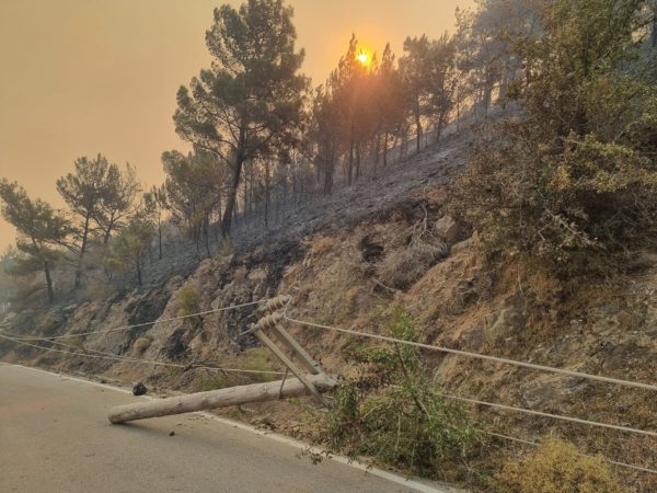 Σε κατάσταση έκτακτης ανάγκης Πρέβεζα και Ζάκυνθος λόγω των πυρκαγιών