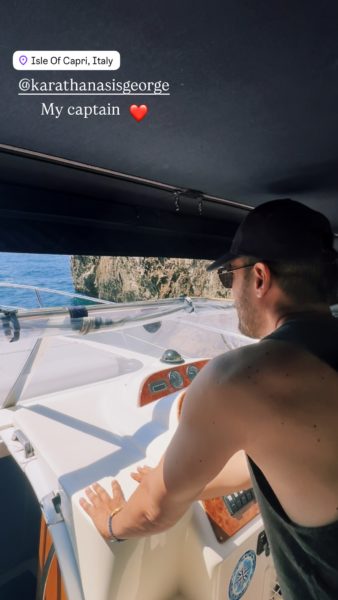 Μαρία Κορινθίου: Διακοπές με τον Γιώργο Καραθανάση στην Ακτή Αμάλφι – Βίντεο