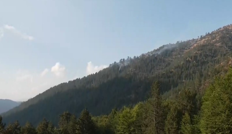 Οριοθετήθηκε η φωτιά στην Βάλια Κάλντα