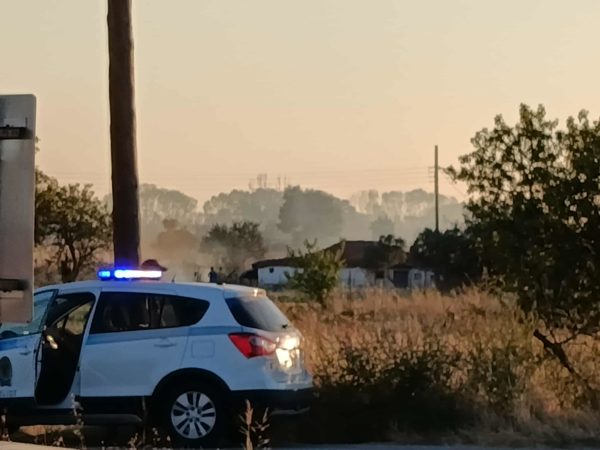 Υπό πλήρη έλεγχο η φωτιά στον Ήφαιστο Κομοτηνής