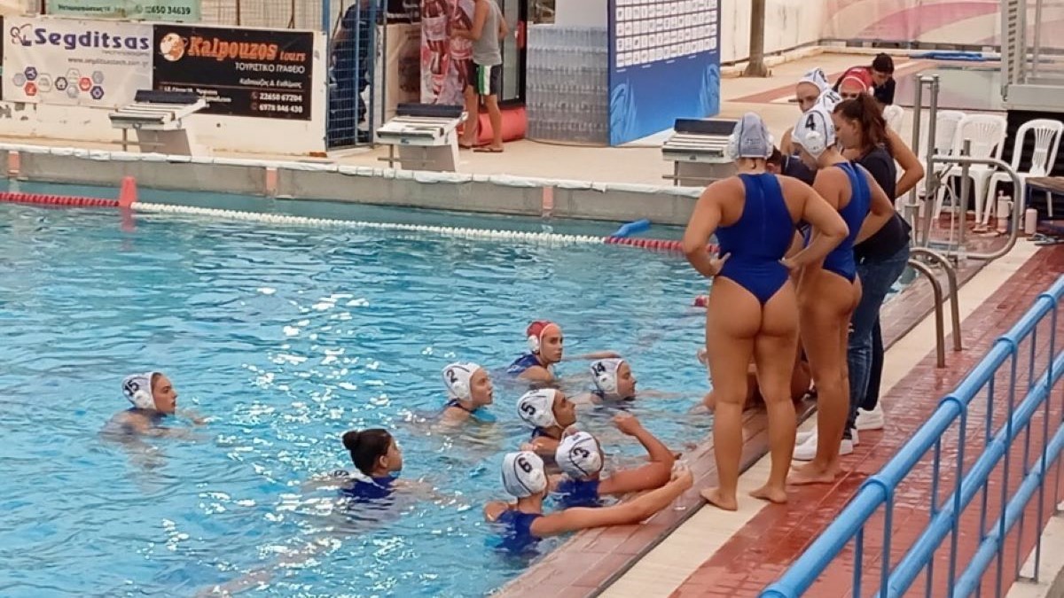H 15άδα της Εθνικής πόλο Νεανίδων για τη Μάλτα