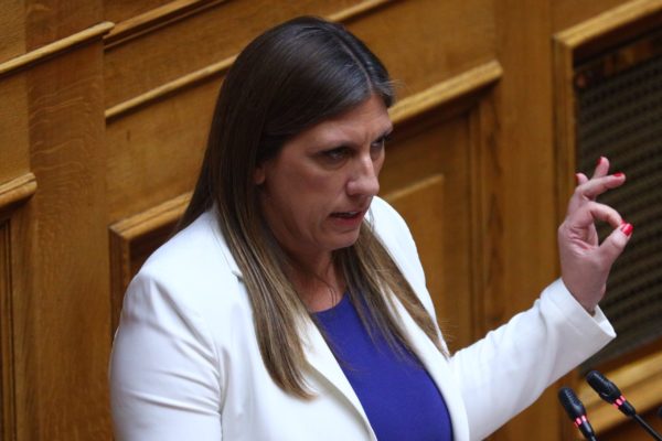Ζ. Κωνσταντοπούλου: Ο κ. Μητσοτάκης είναι πρωθυπουργός «εσωτερικού χώρου» που φοβάται την κοινωνία και τις αντιδράσεις της