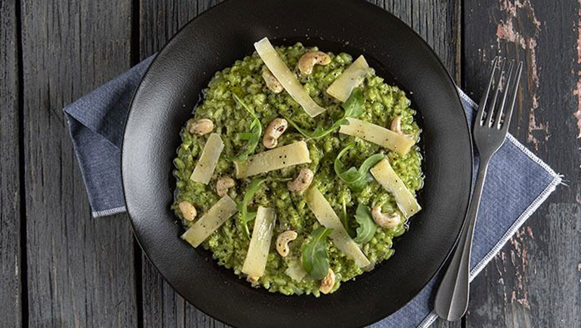 Ιταλικό ριζότο με pesto