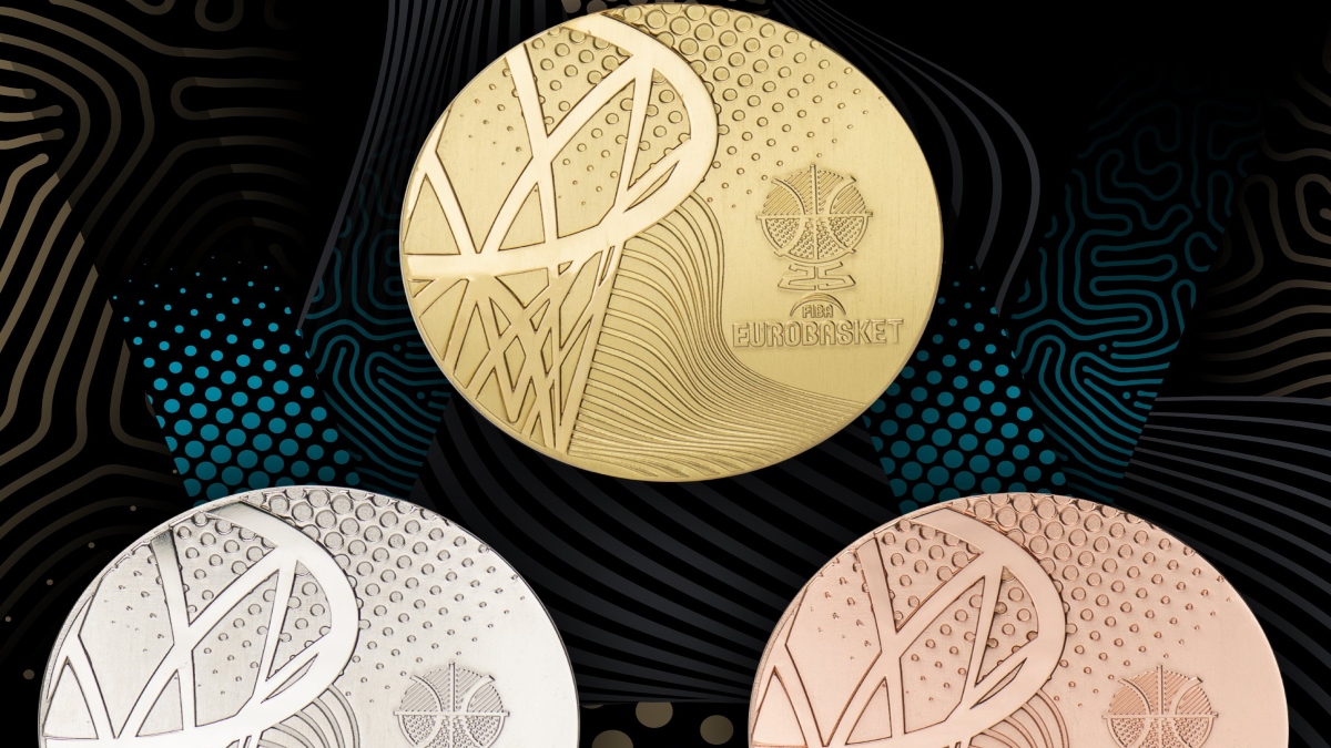 Τα μετάλλια του φετινού EuroBasket 2025