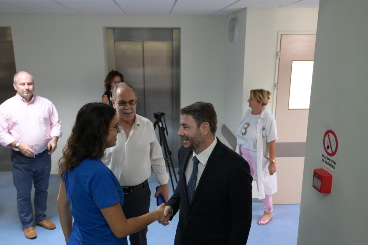 Ν. Ανδρουλάκης: Επίσκεψη στο νοσοκομείο Κυθήρων – Μια Ελλάδα για όλους, σημαίνει υψηλού επιπέδου υπηρεσίες δημόσιας υγείας