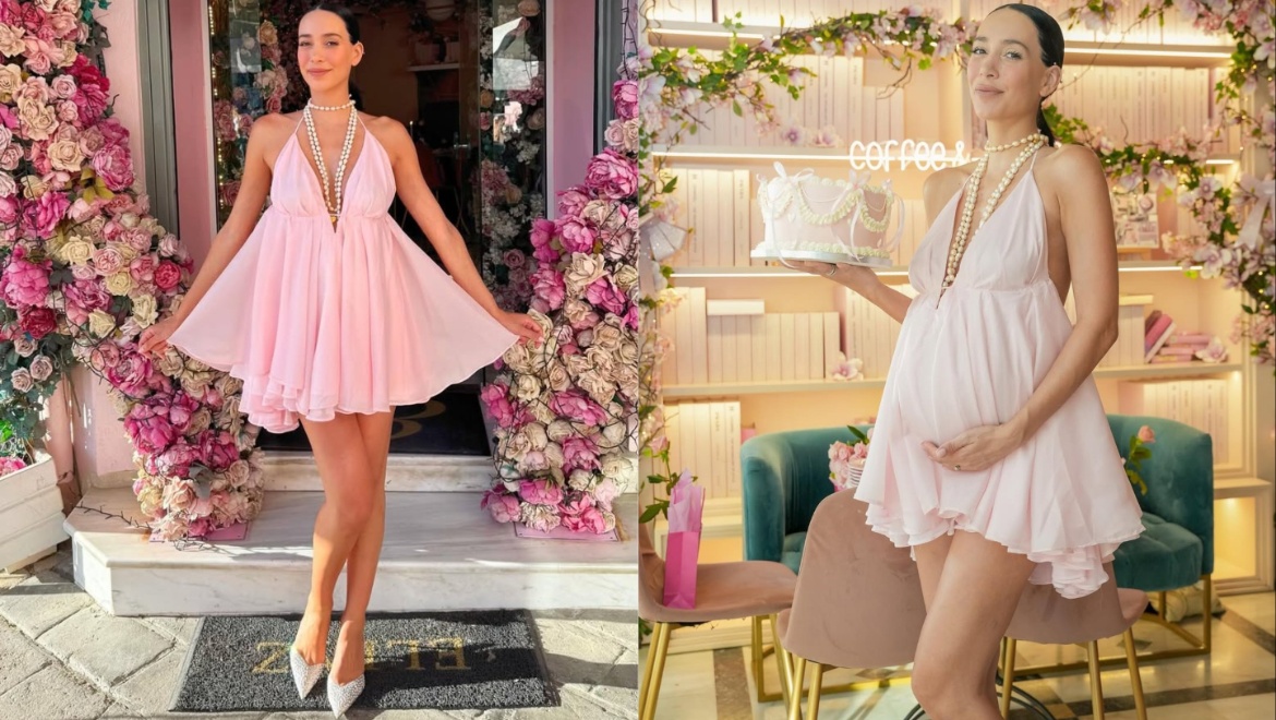 Εύα Φούσκα: Tο εντυπωσιακό baby shower λίγο πριν φέρει στον κόσμο την κόρη της – Το όνομα που θα της δώσει