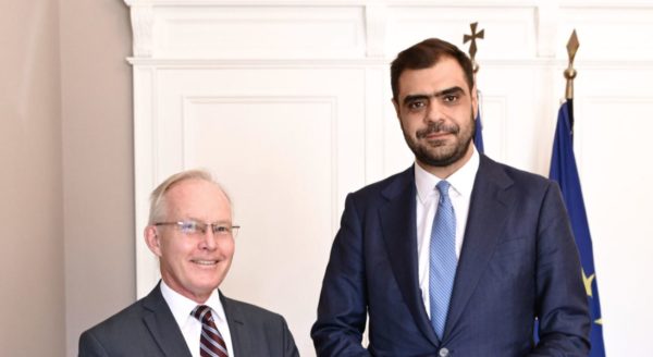 Συνάντηση του Π. Μαρινάκη με τον εκπρόσωπο του ΟΑΣΕ για την ελευθερία των ΜΜΕ