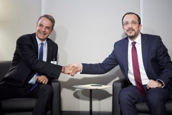 Συνάντηση Μητσοτάκη – Χριστοδουλίδη στη Νέα Υόρκη: Ελλάδα και Κύπρος είναι απολύτως προσηλωμένες στην υλοποίηση της ηλεκτρικής διασύνδεσης