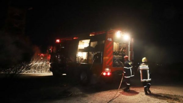 Ρέθυμνο: Πυρκαγιά ξέσπασε τα μεσάνυχτα κοντά στα Ανώγεια