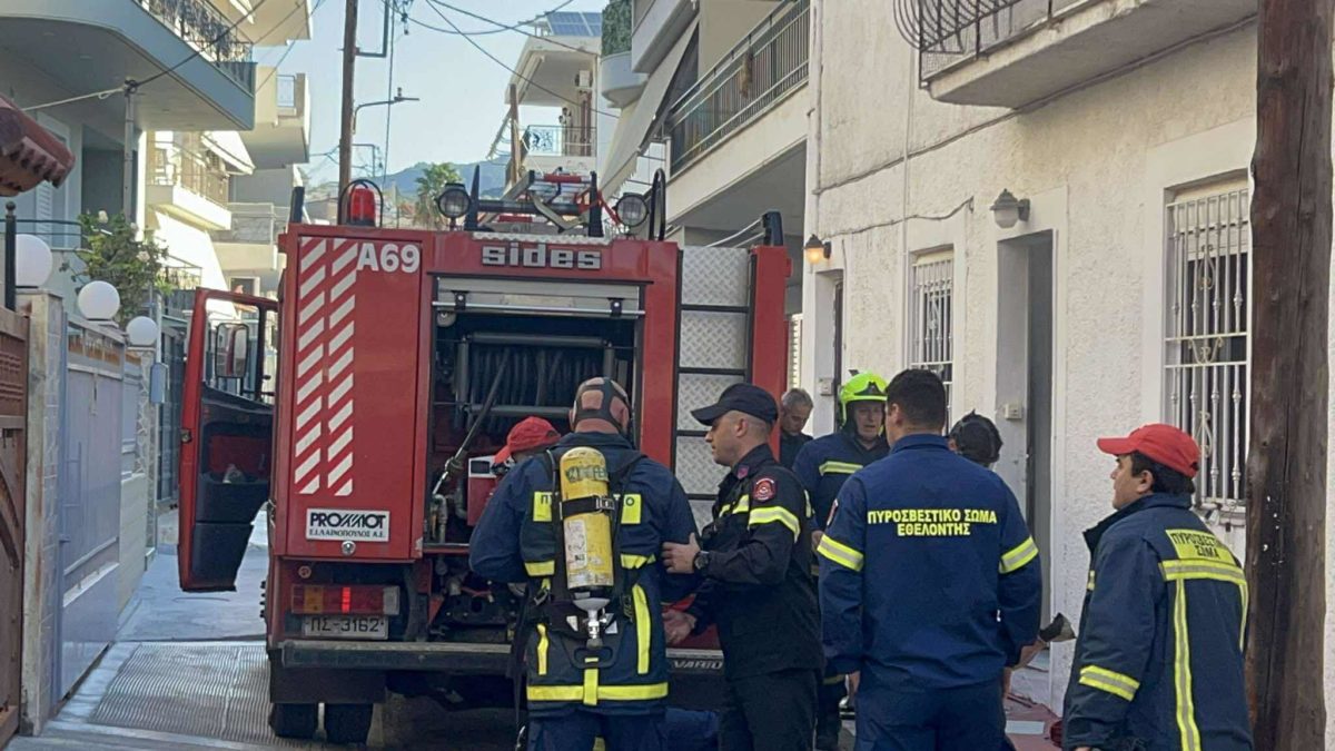 Συναγερμός για φωτιά σε σπίτι στην Καλαμάτα