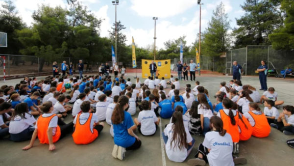 «Παίζω χάντμπολ και προστατεύω το περιβάλλον» στην περιοχή Κουταλά στον Υμηττό