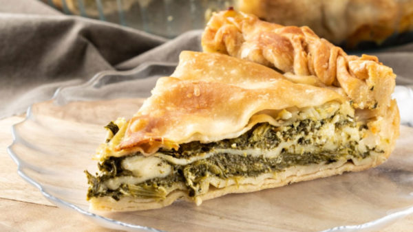 Σπανακόπιτα με Σφολιάτα και Φέτα