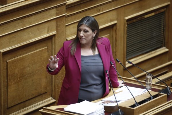 Ζ. Κωνσταντοπούλου: Ο πρωθυπουργός έχει βαθιά δυσανεξία στη Δημοκρατία και τον διάλογο – Η χώρα δεν ήταν ποτέ «ρεντίκολο» κ. Μητσοτάκη
